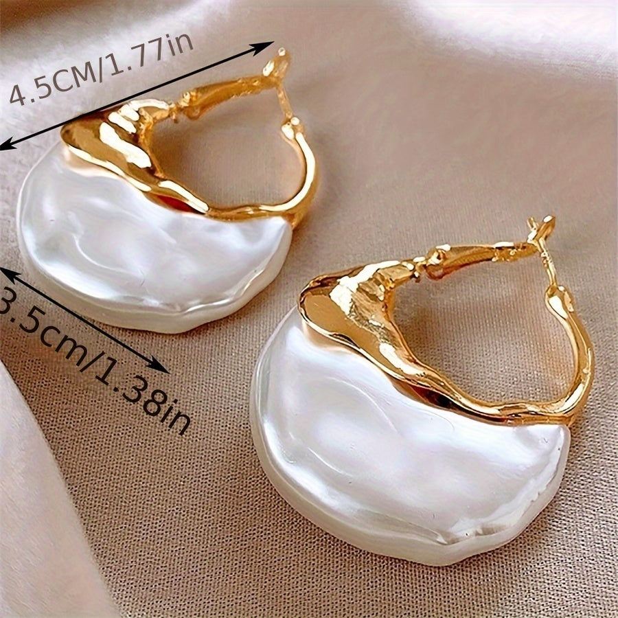 High-end Temperament Irregular Earrings