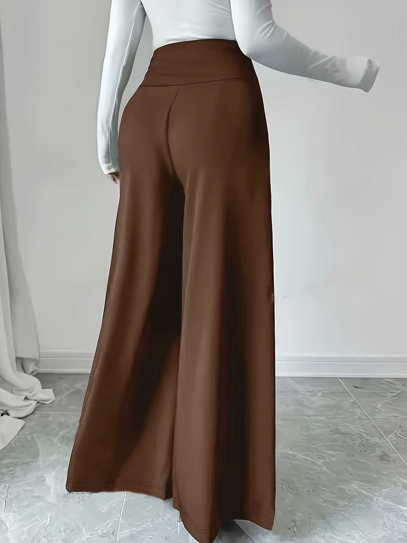 Elegant Wide-Leg Trousers