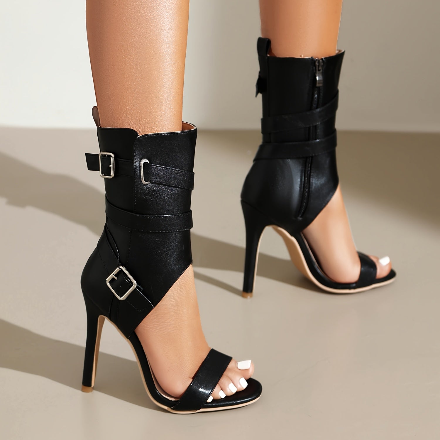 High Heel Ankle Boots