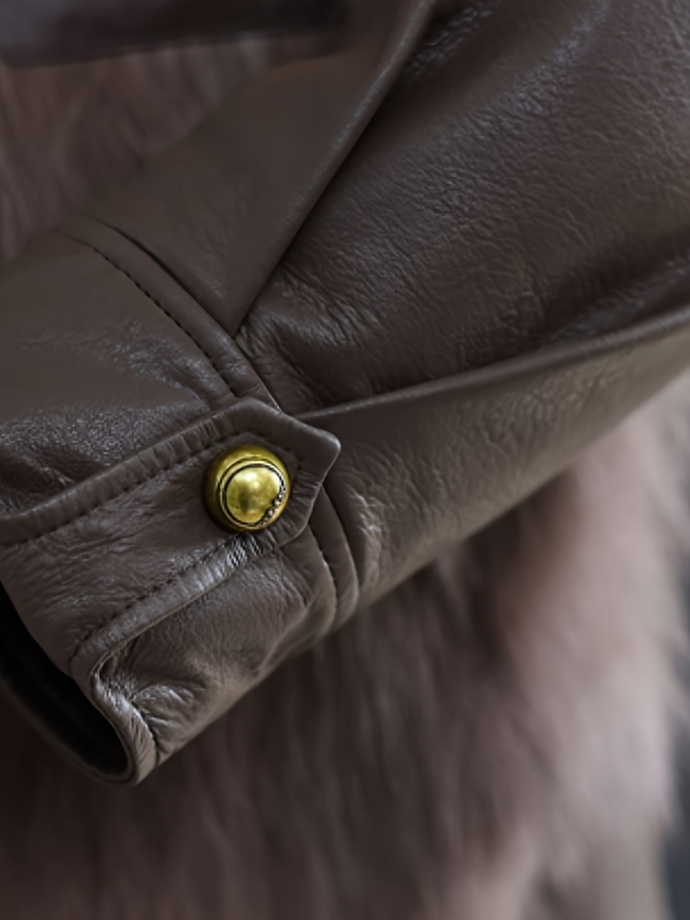 Faux Fur-Lined Jacket