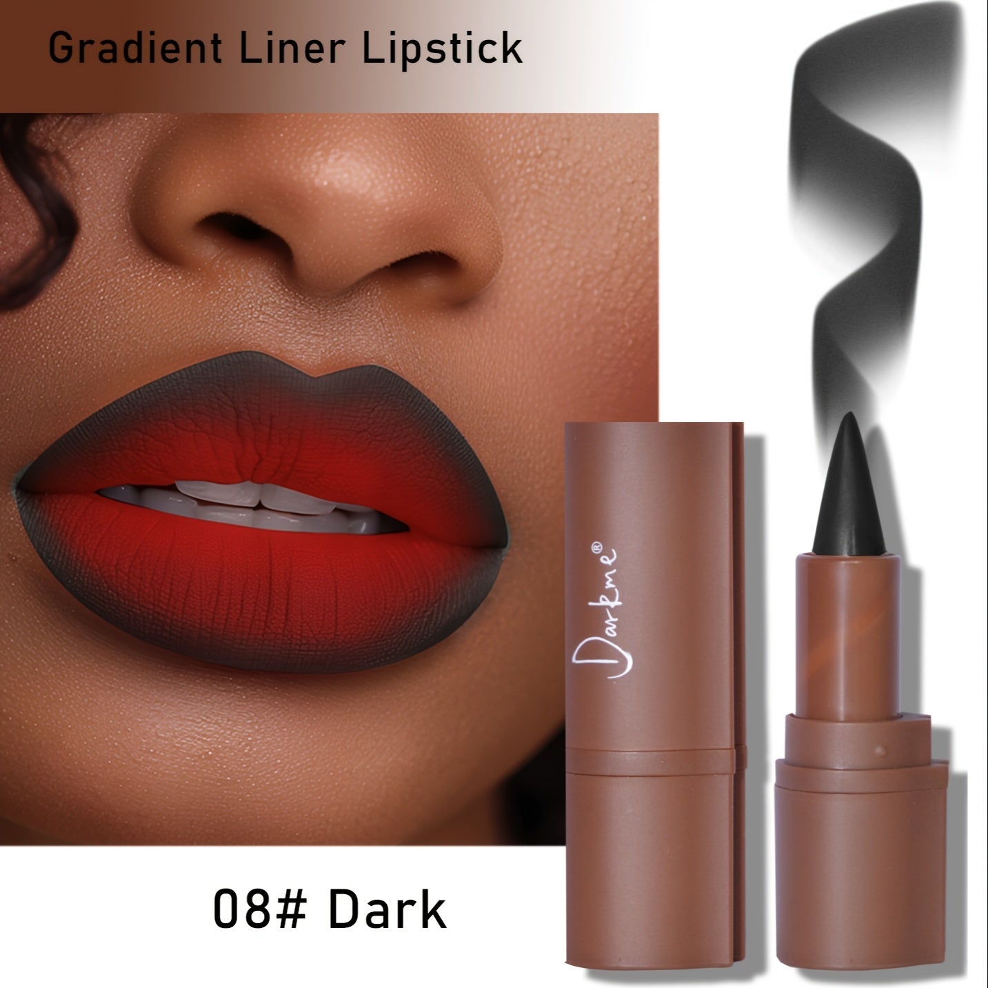 Two-in-One Lip Liner and Lipstick