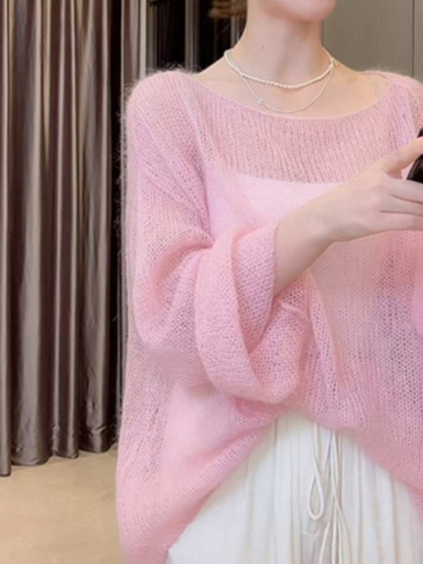 Lightweight Knit Sweater