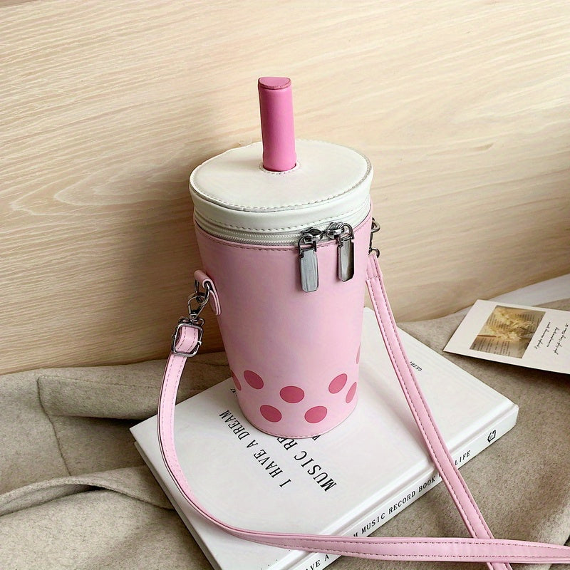 Mini Boba Tea Crossbody Bag