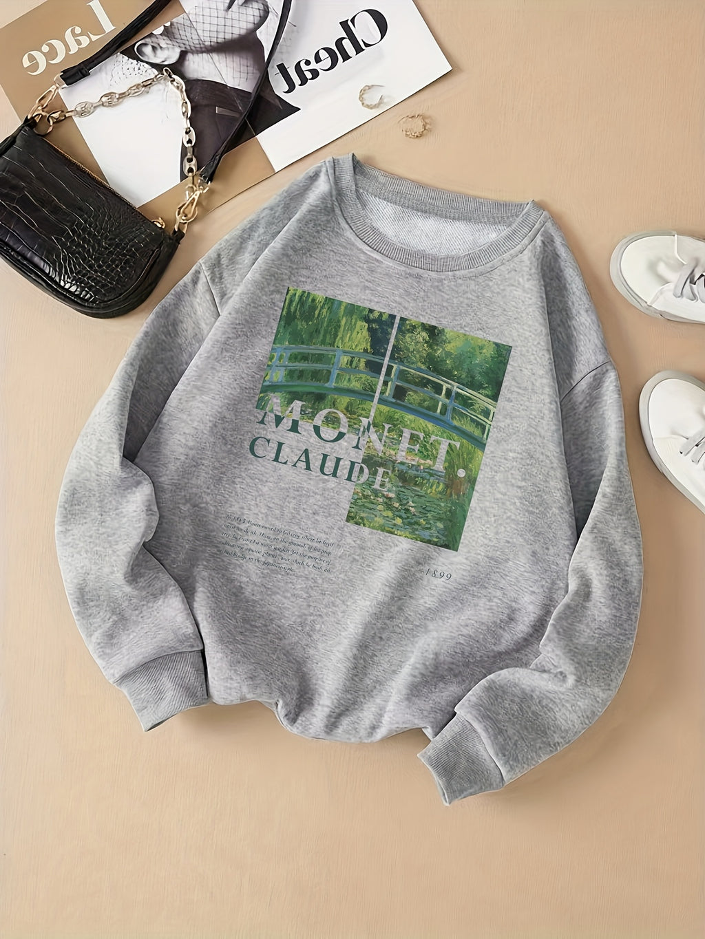 Casual Graphic Print Hoodie