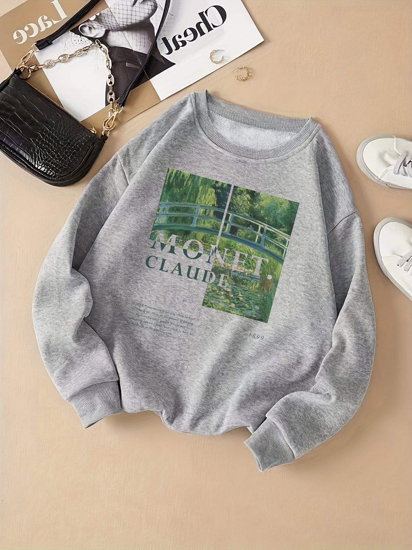 Casual Graphic Print Hoodie