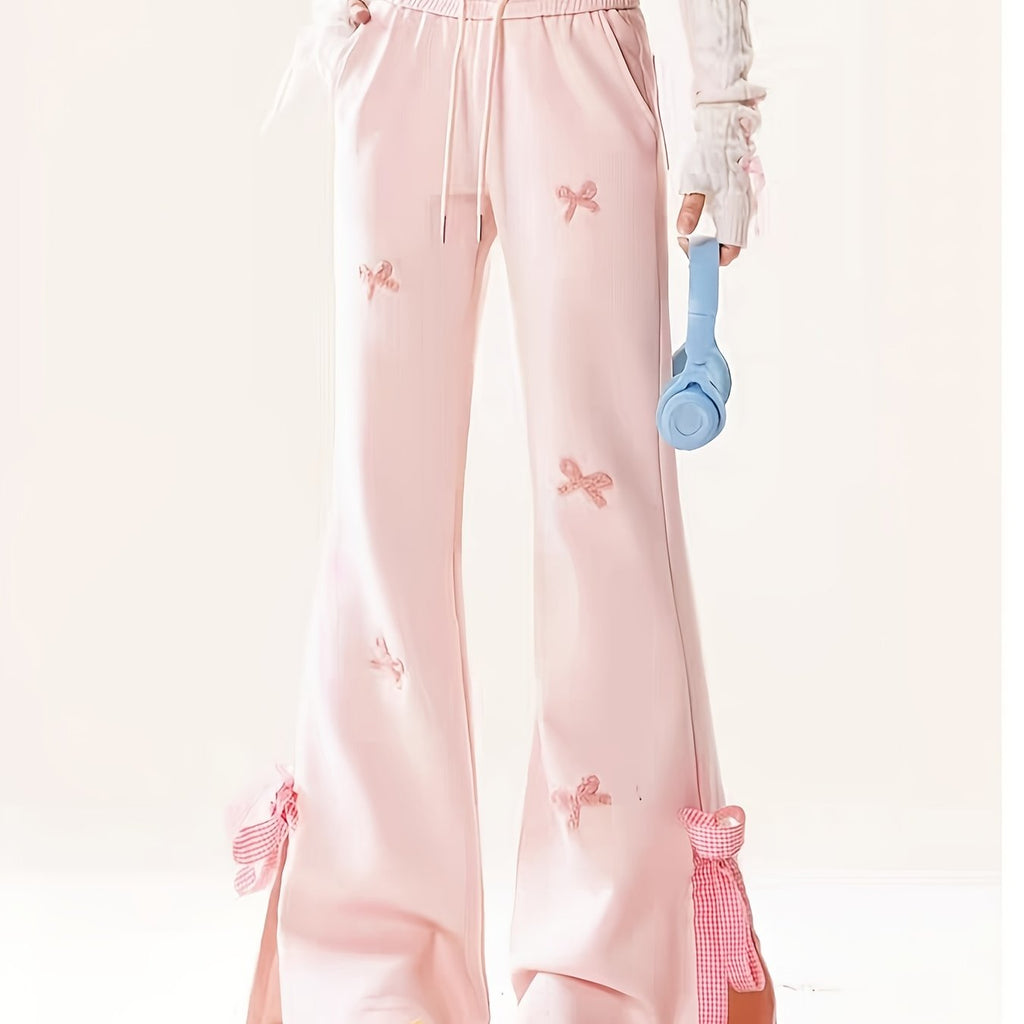 High-Waisted Flared Pants