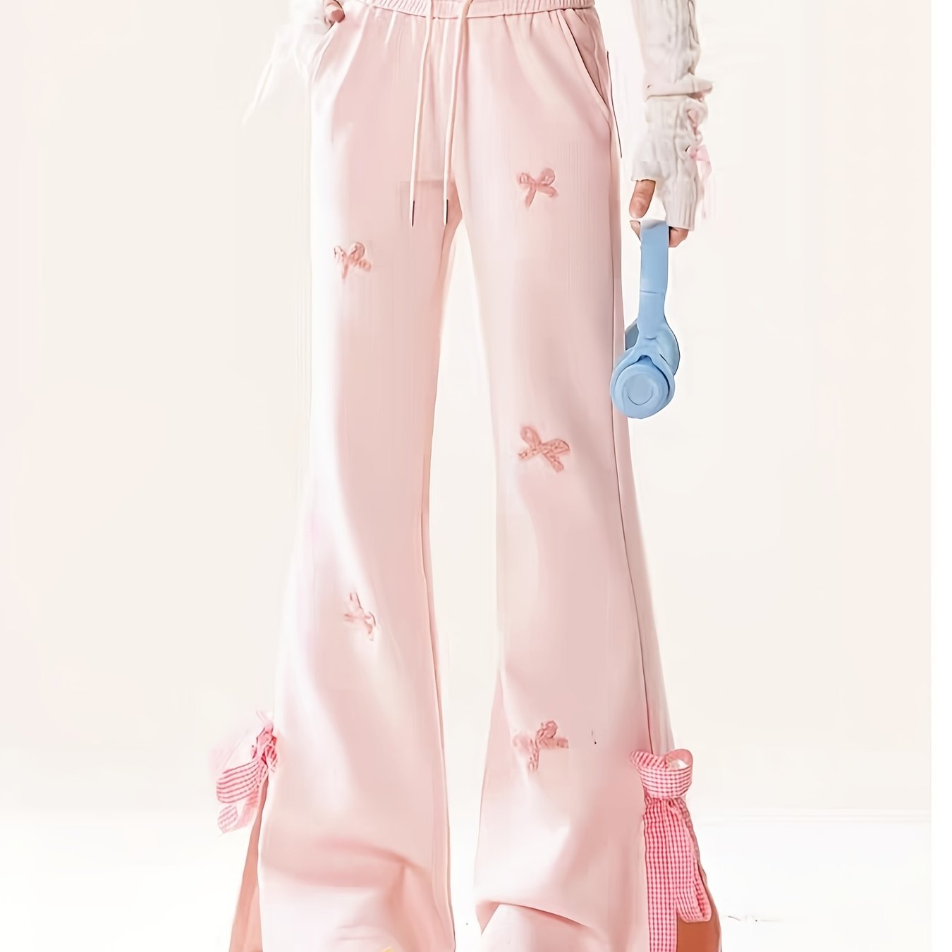 High-Waisted Flared Pants