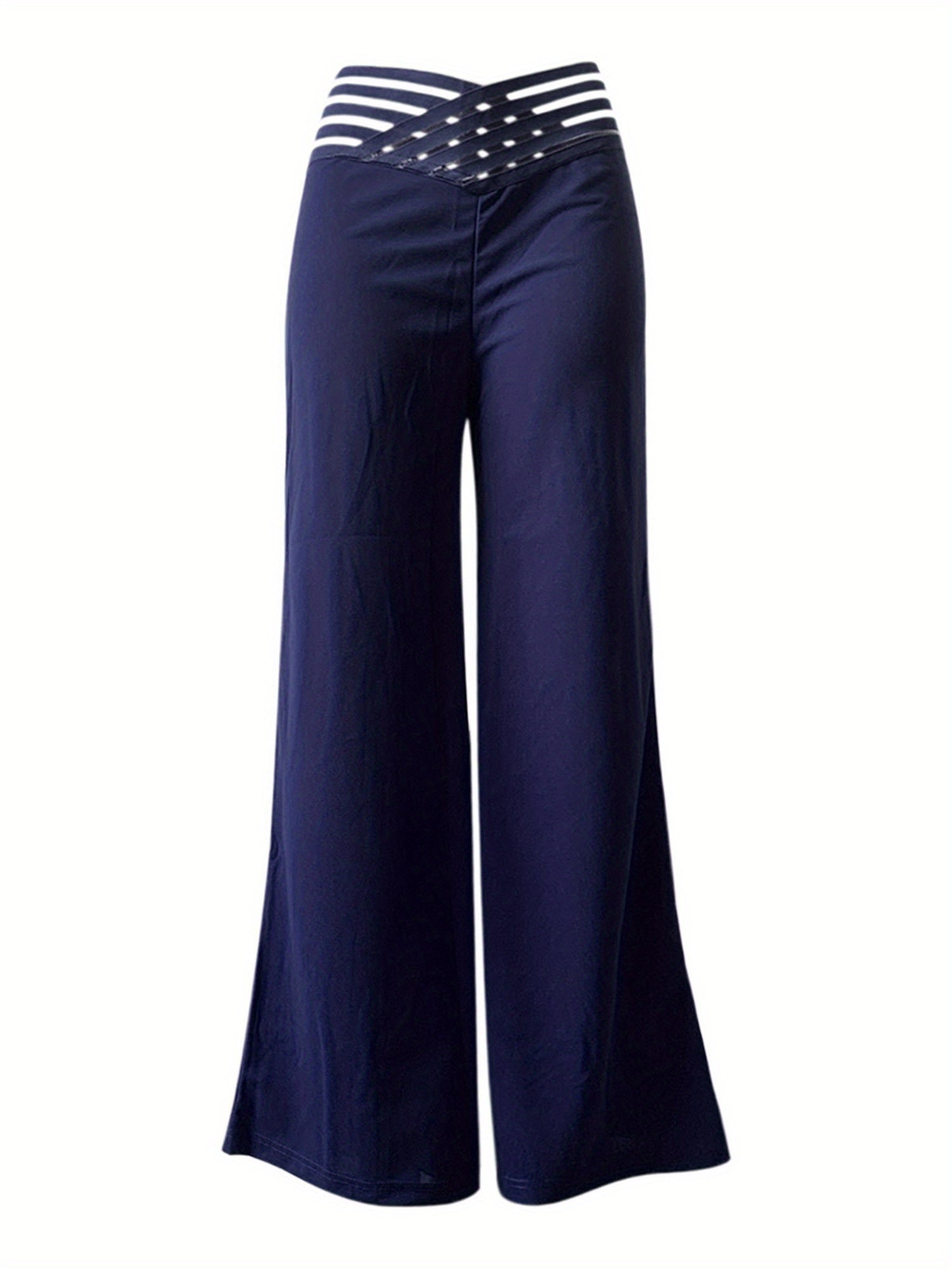 High-Waisted Wide Leg Pants