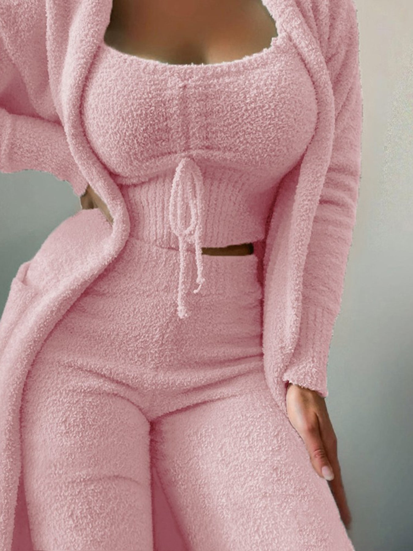 Plush Three-Piece Homewear Set