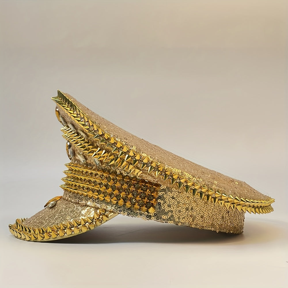 Punk Style Military Cap