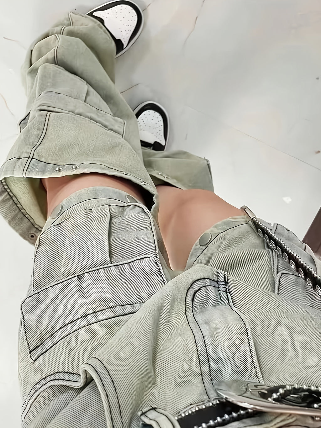 Detachable Cargo Jeans