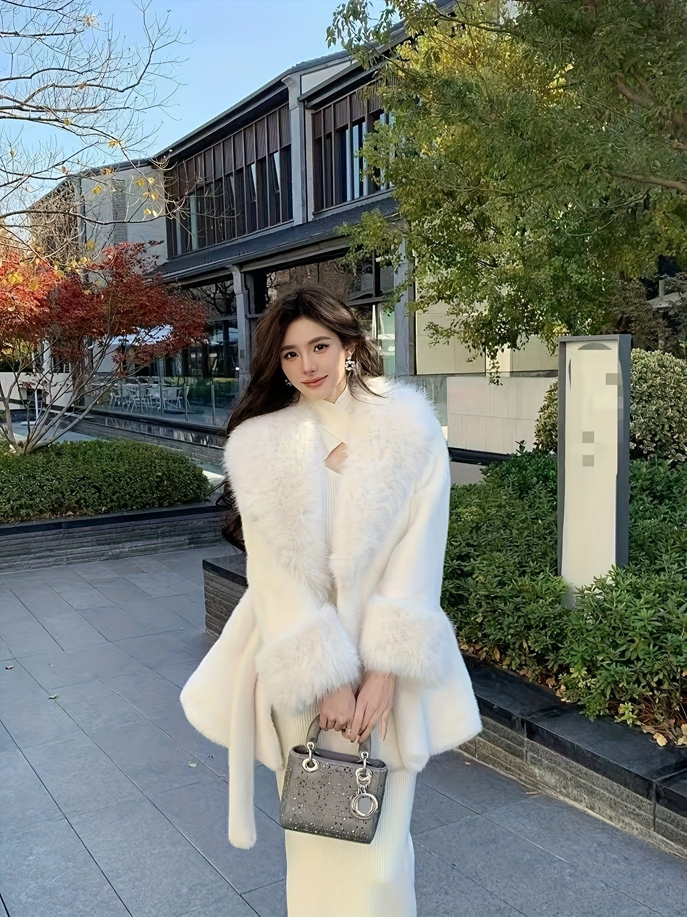 Faux Fur Coat