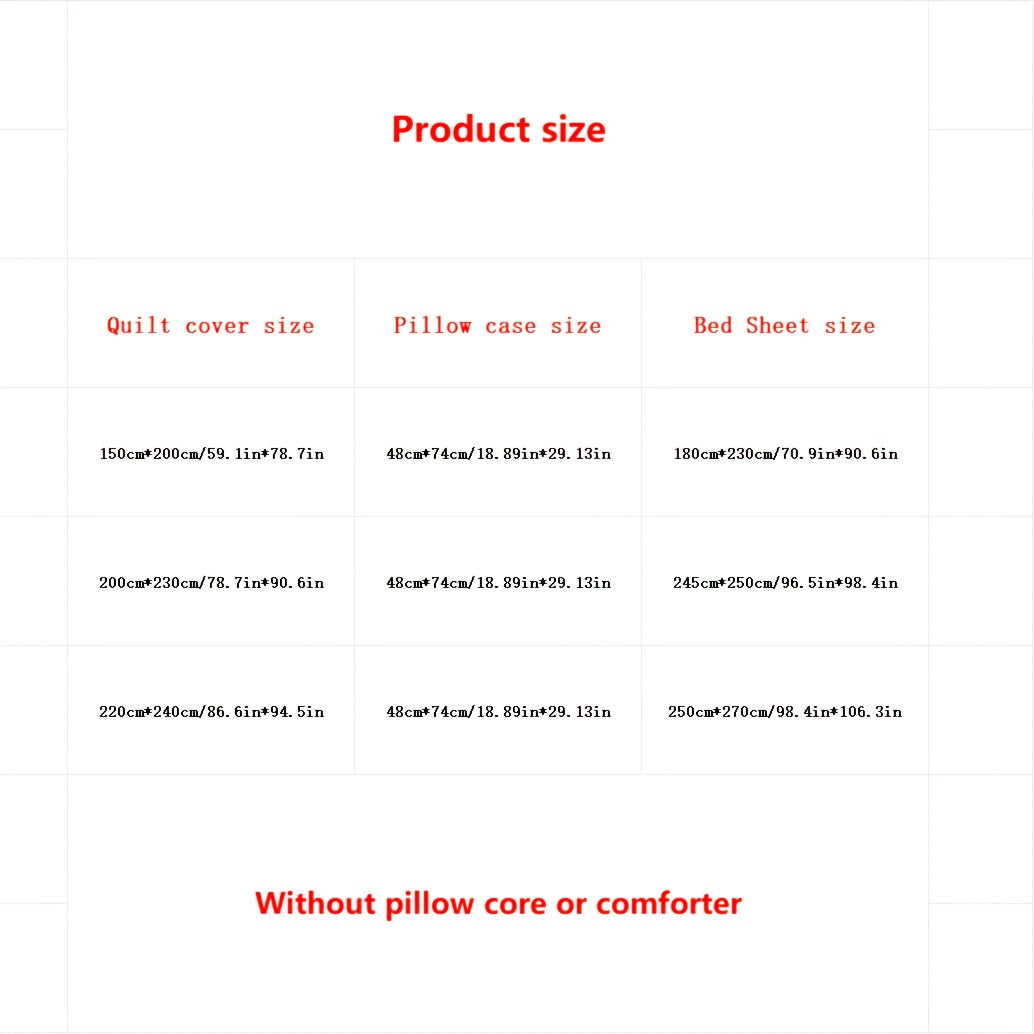 {3/4pc} Floral Milk Velvet Four-Piece Set