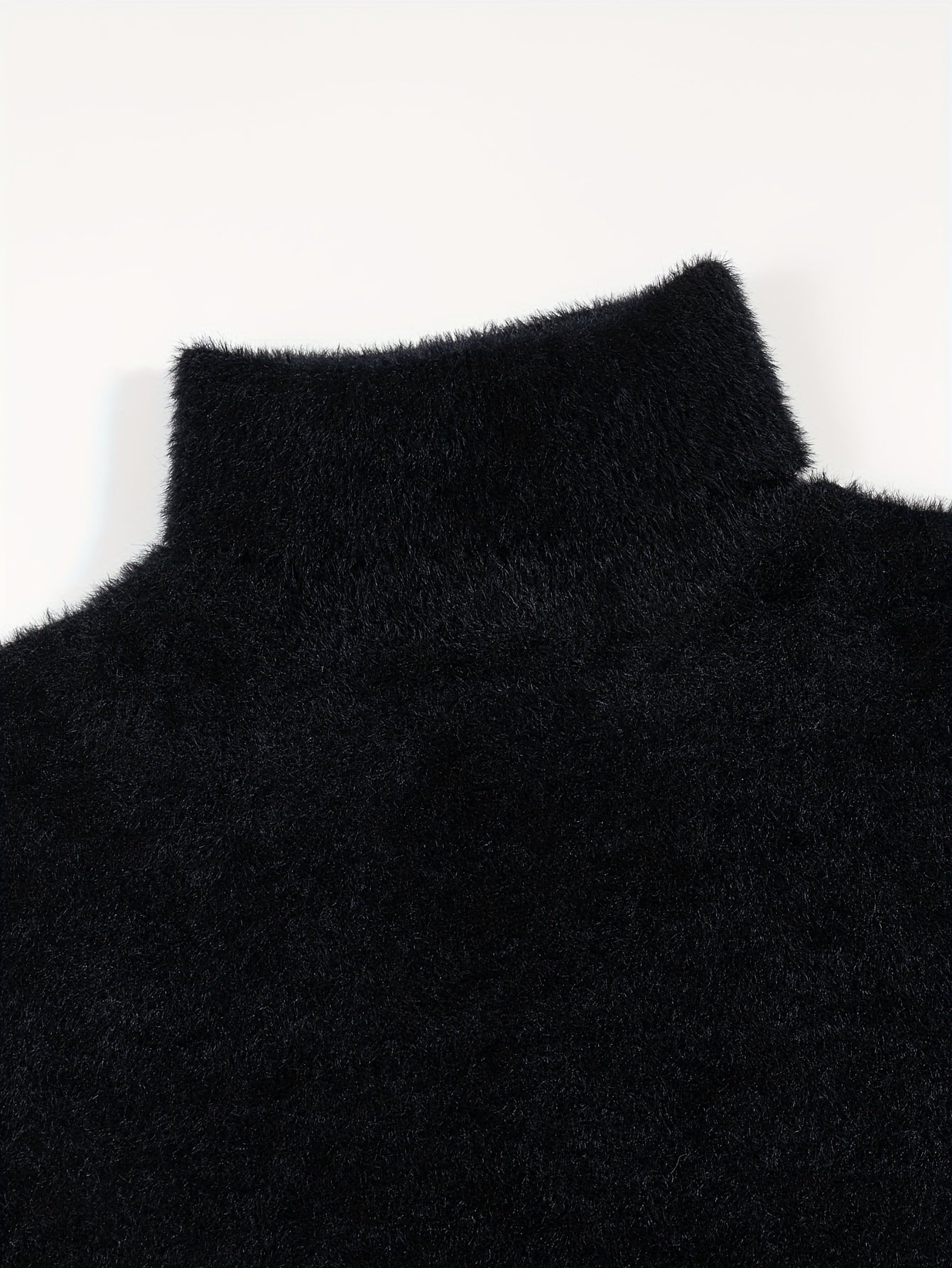Faux Fur Turtleneck