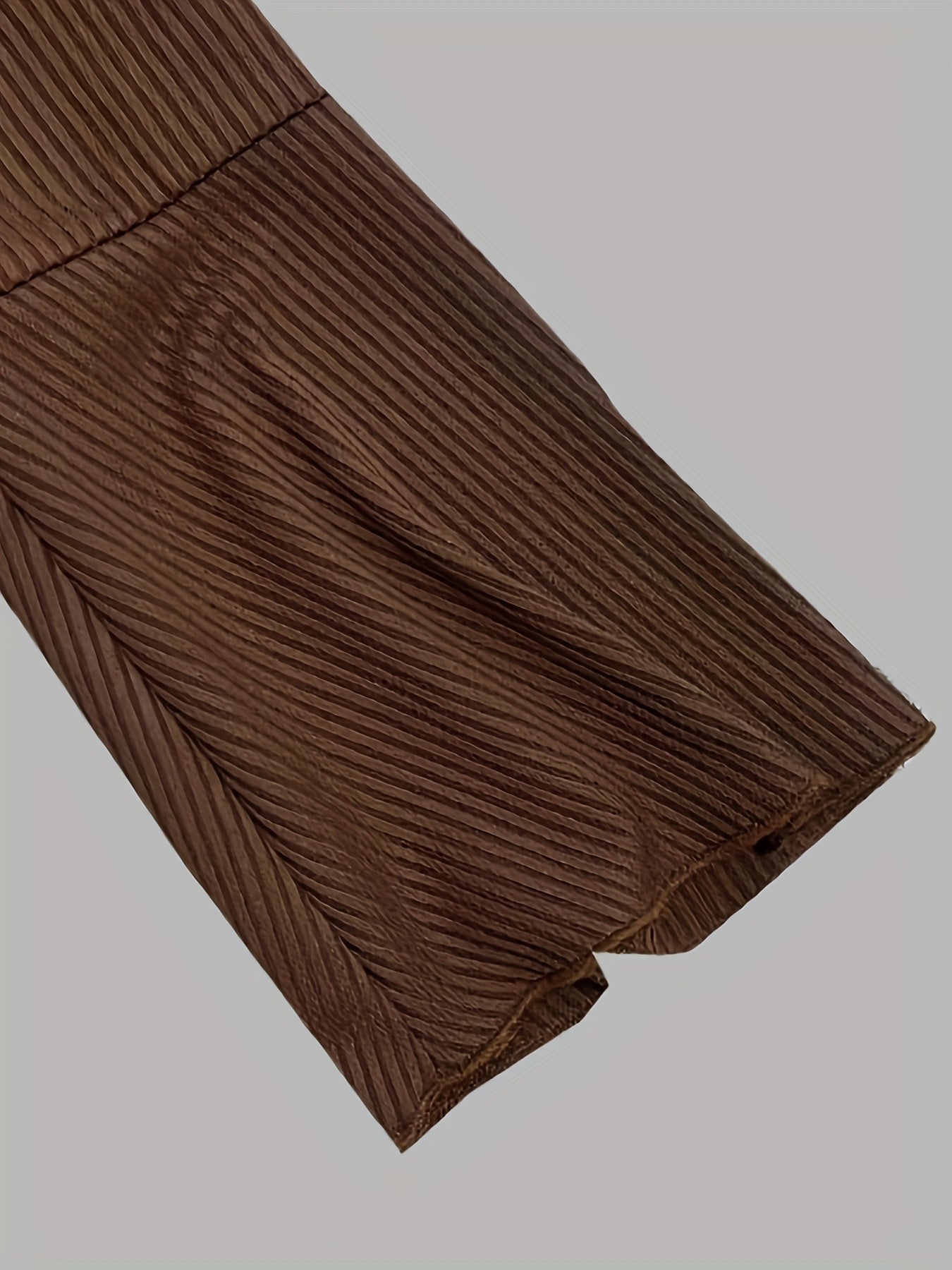 Style Round Neck Flared Sleeve Solid Color Mermaid Dress