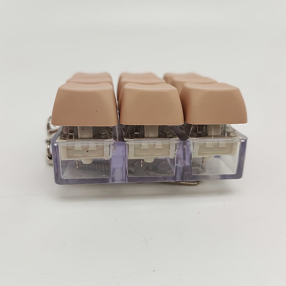 Finger Press Keycap Pop Fidget Toy Keychain