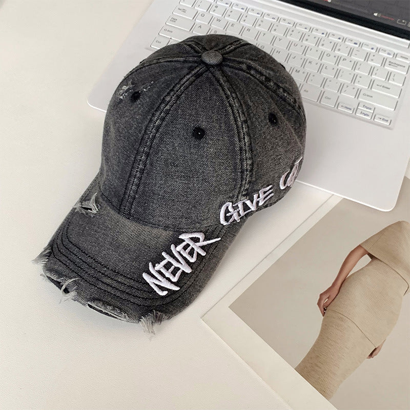 Distressed Baseball Cap