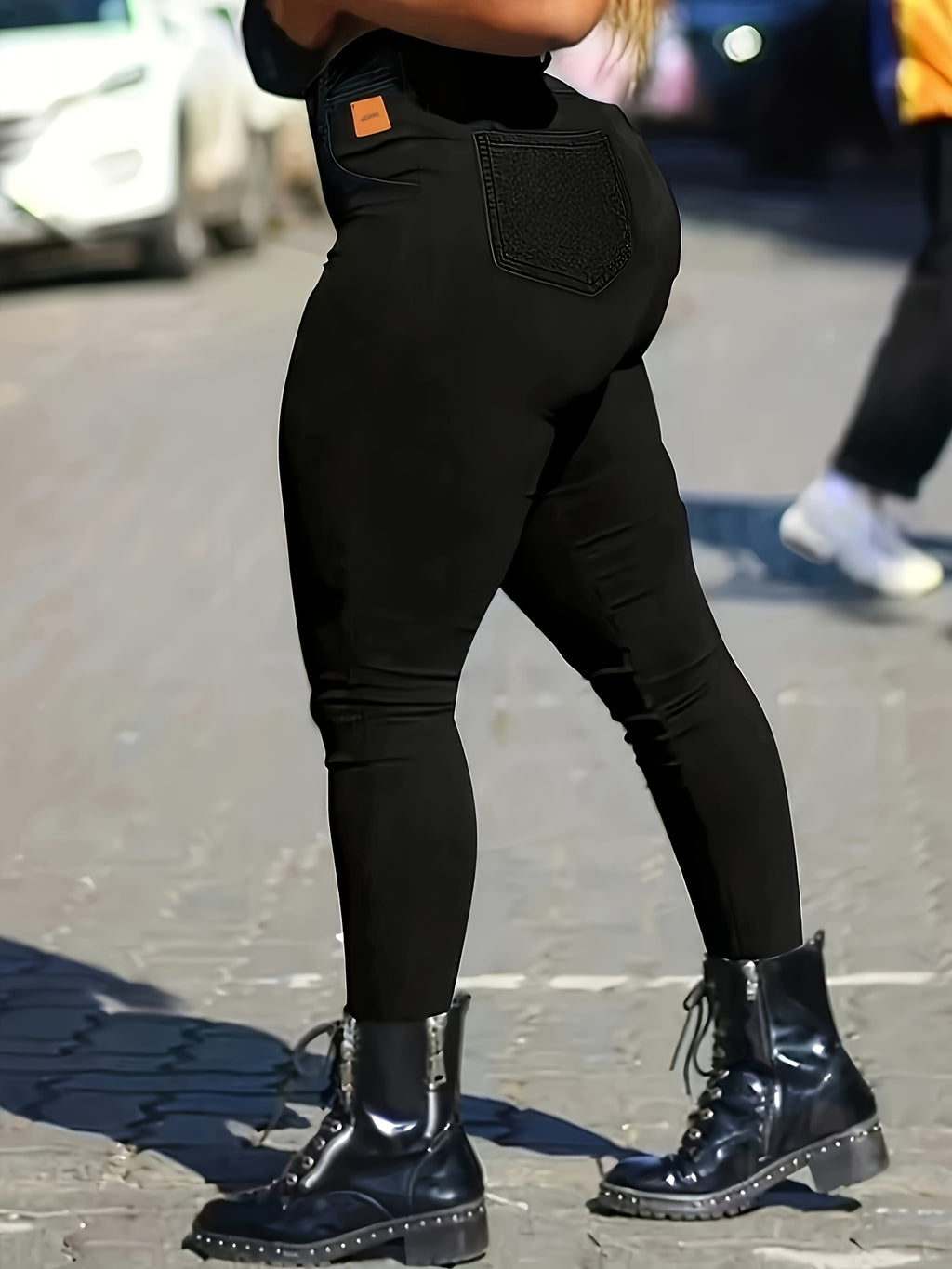 Slim-Fit Stretch Denim Pants