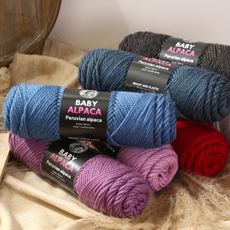 500g (5 Balls) Luxury Alpaca Wool Yarn