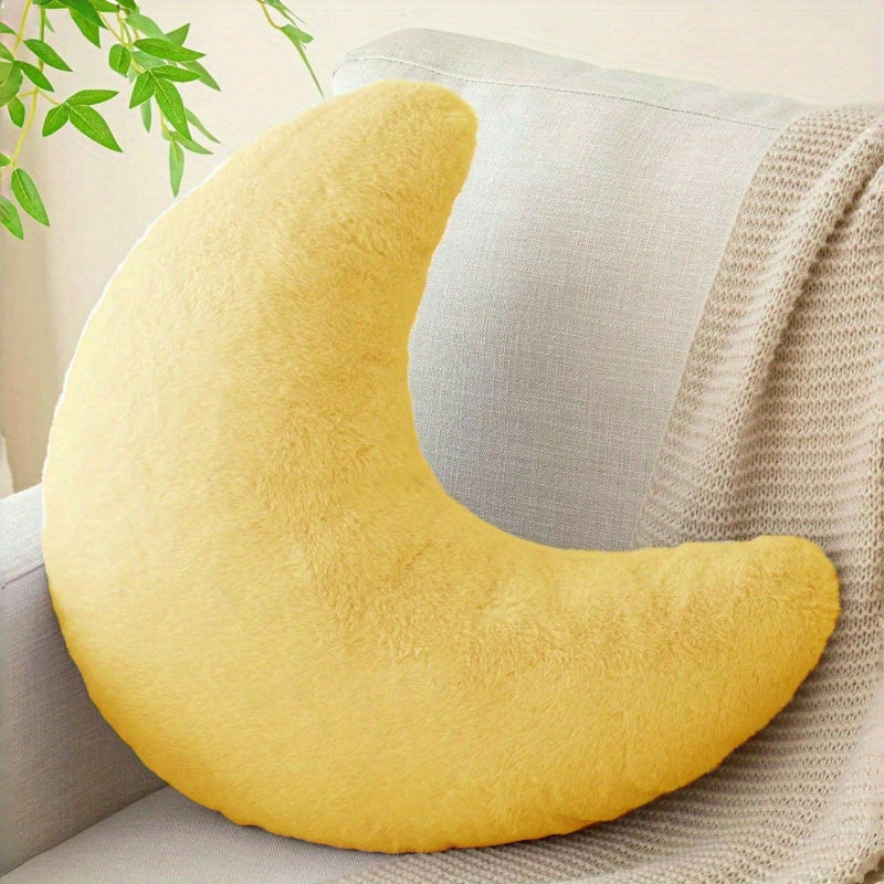 Soft Moon Pillow with 6 Color Options