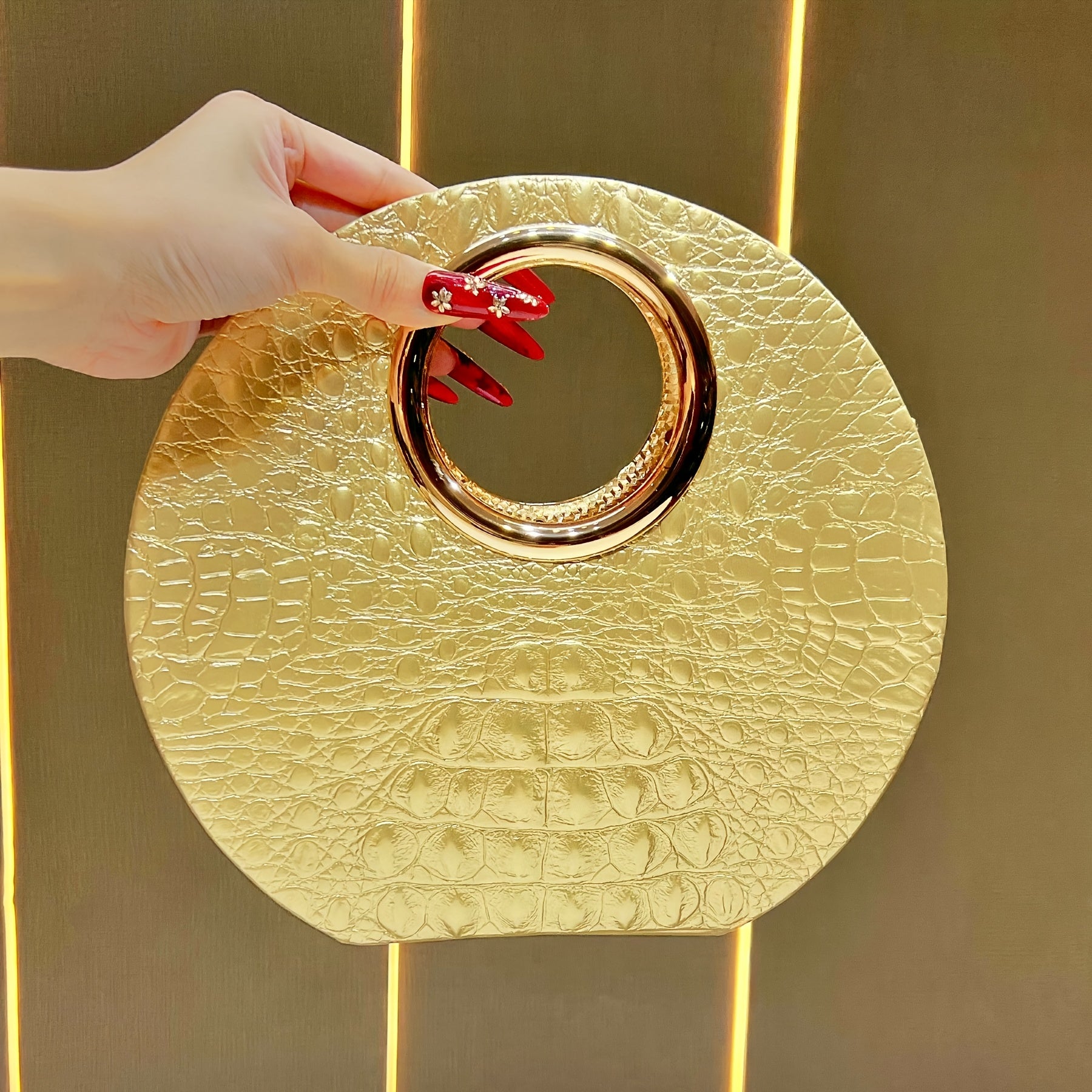 Luxury Rhinestone Clutch Bag