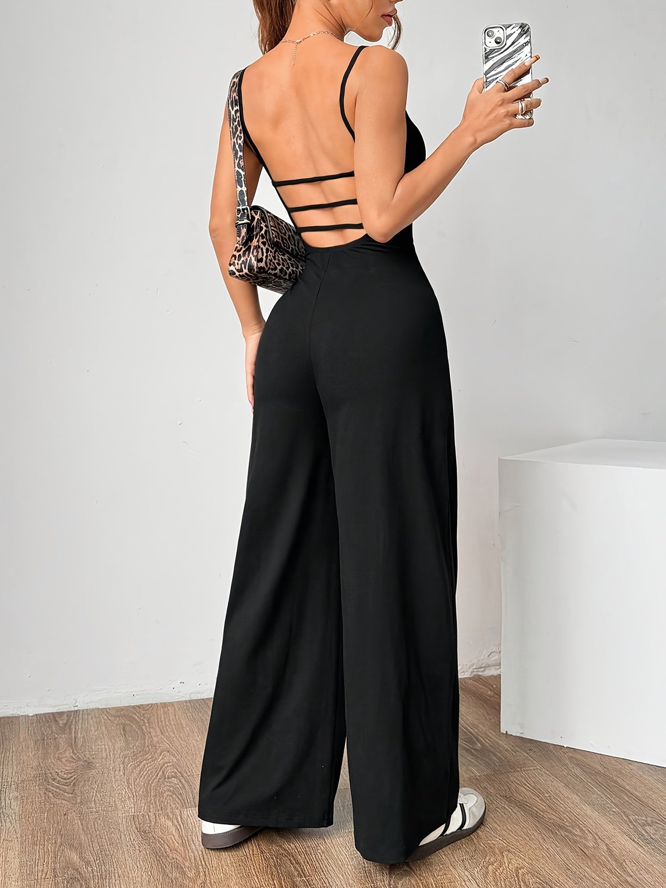 Elegant Backless Jumpsuit