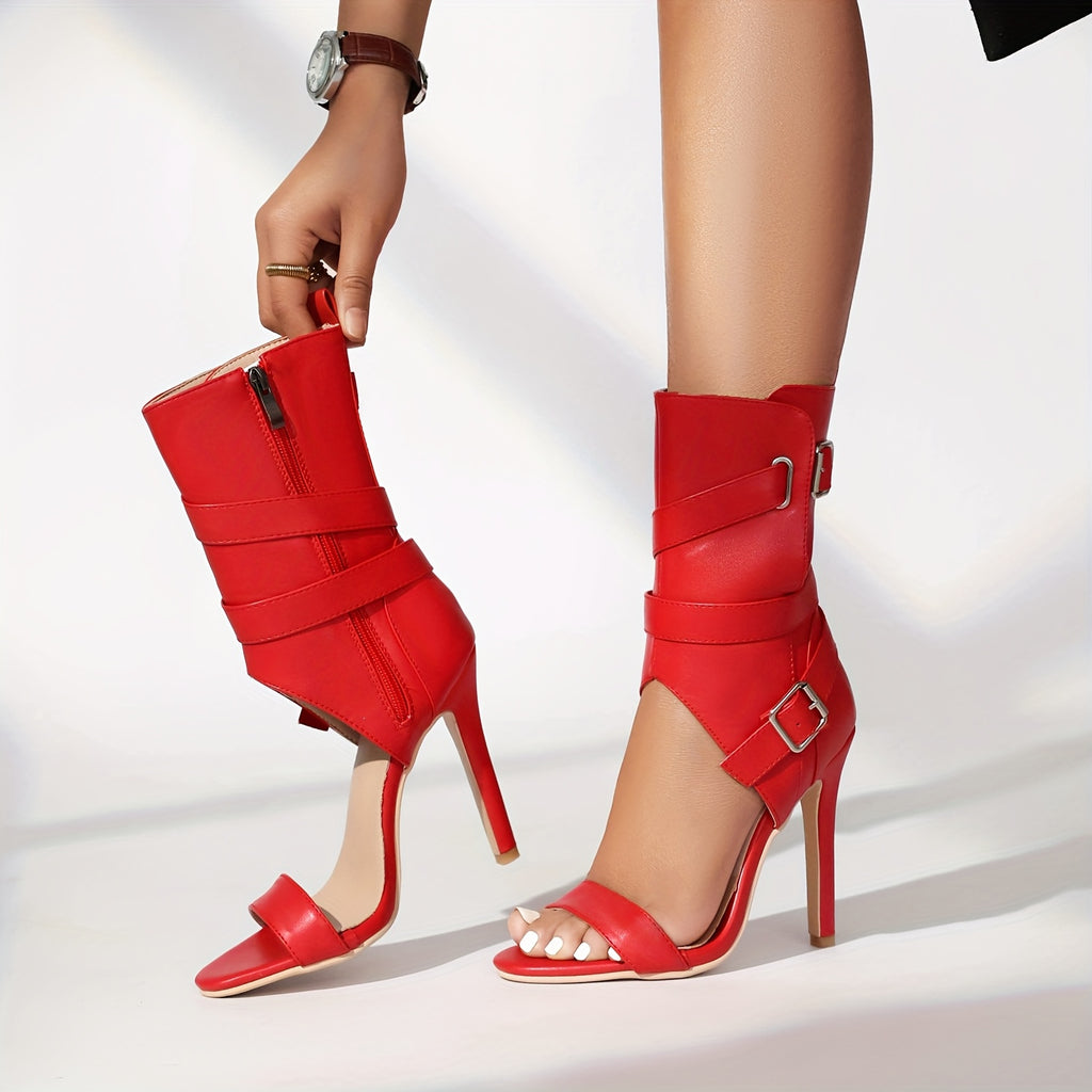 High Heel Ankle Boots