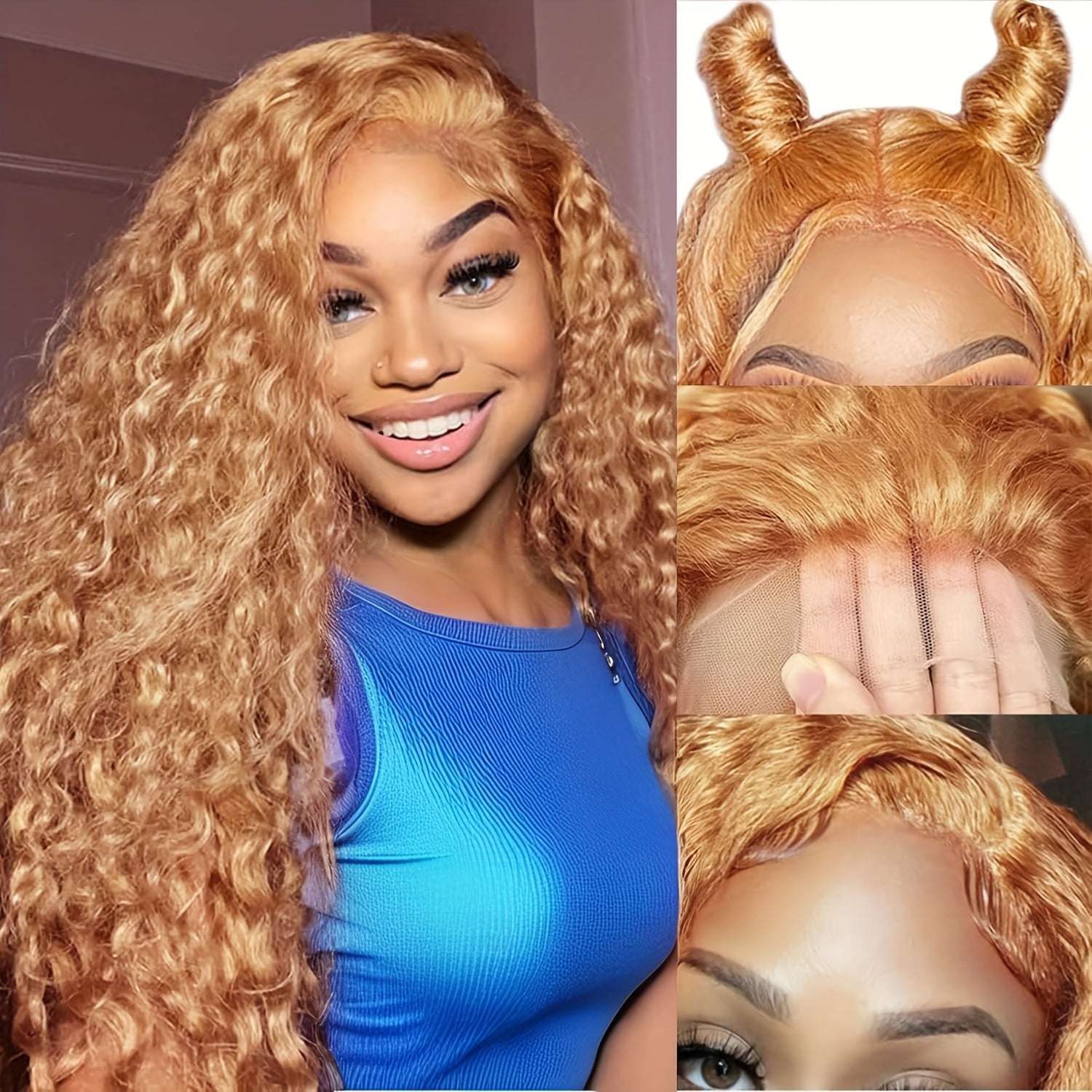 13x6 Honey Blonde Wig