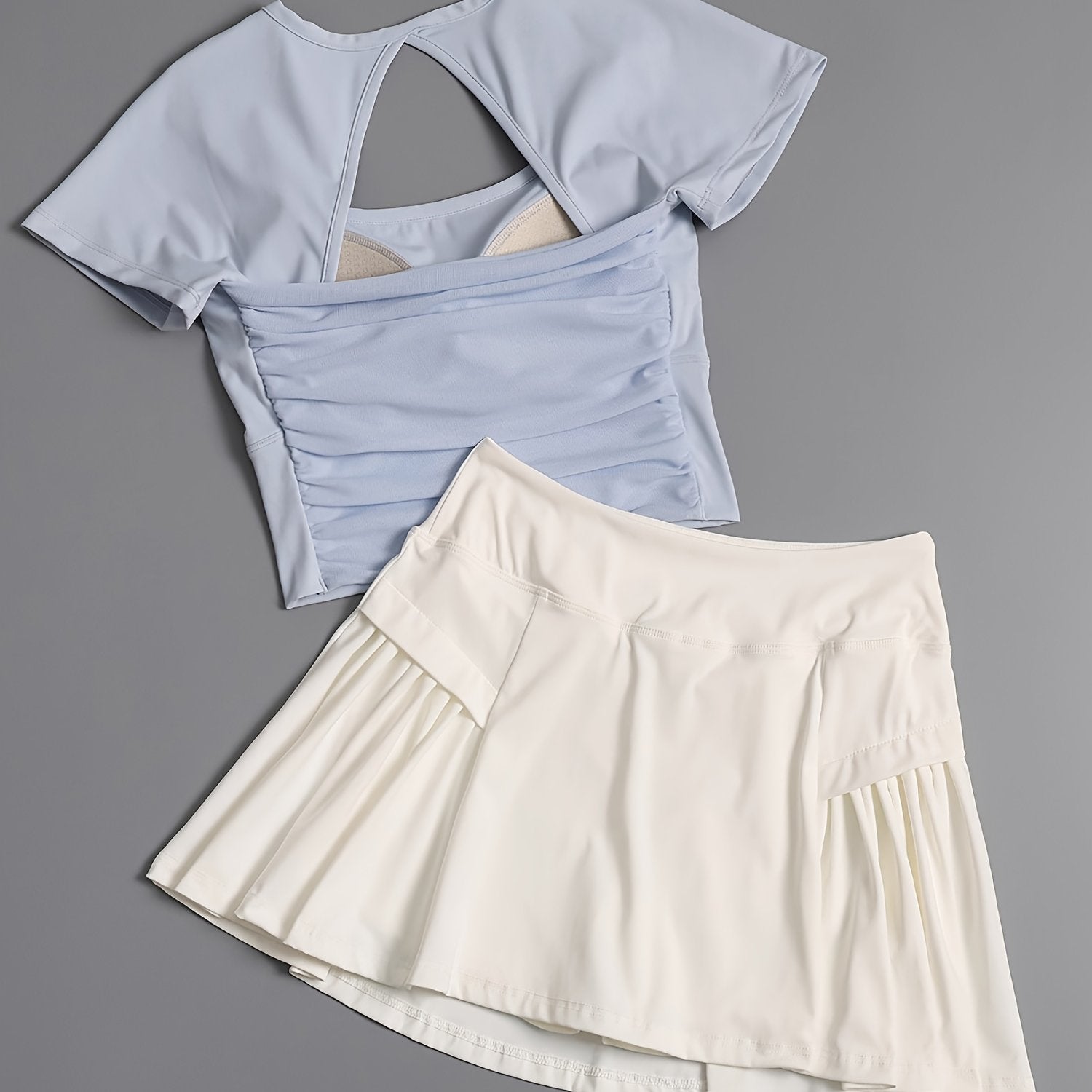 A Stylish Two-Piece Sports Outfit