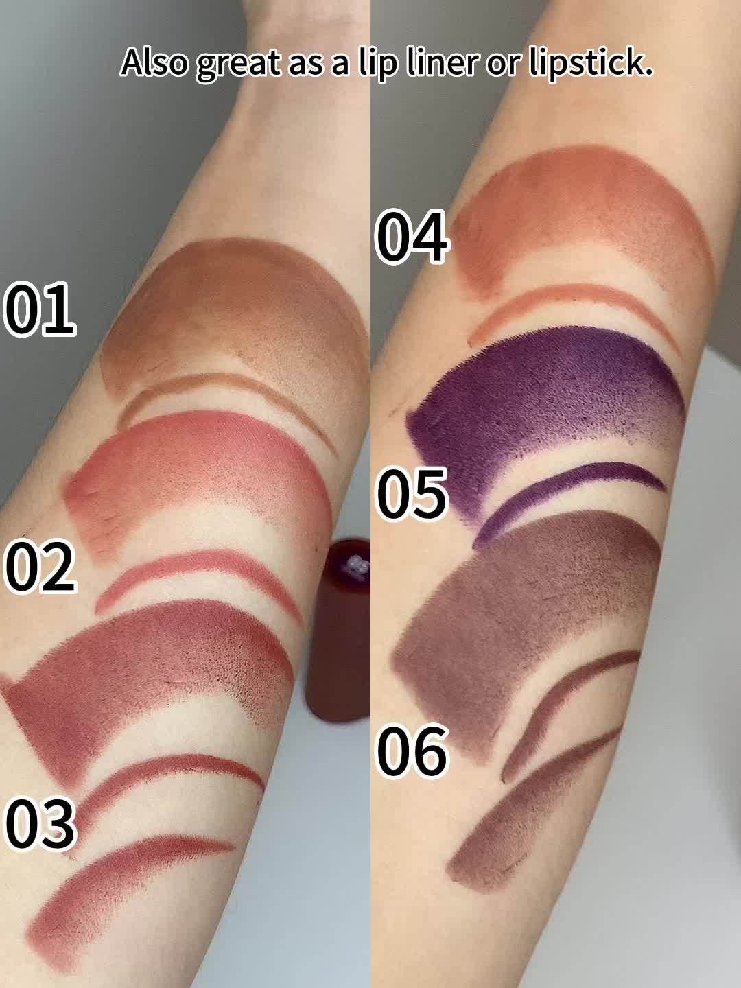 Two-in-One Lip Liner and Lipstick