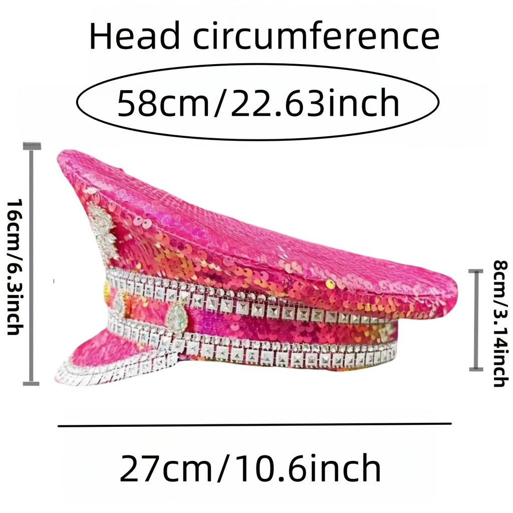 Sparkling Captain Hat