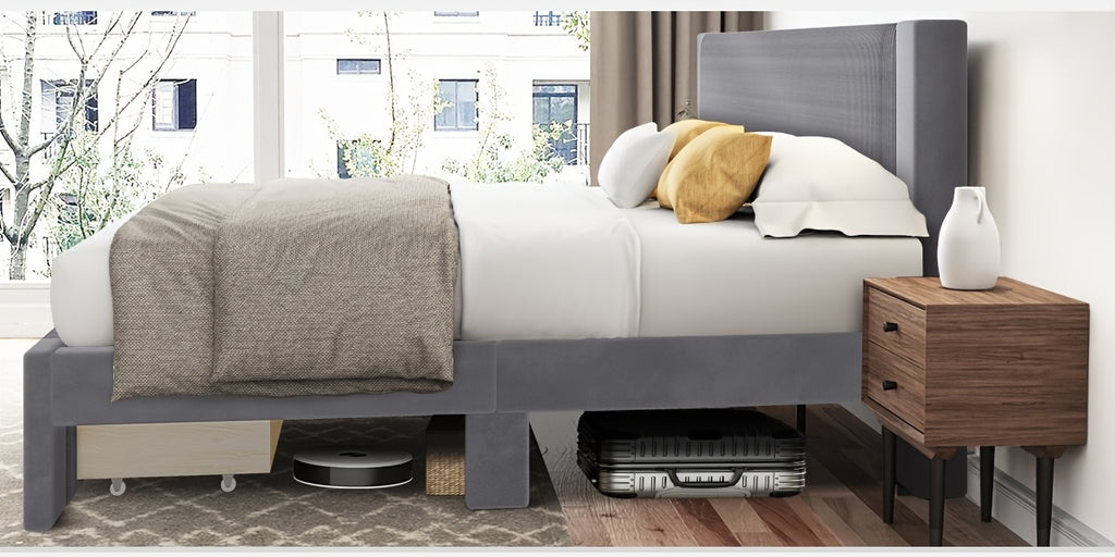 Bed Frame with Storage