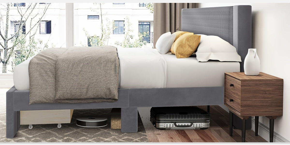 Bed Frame with Storage