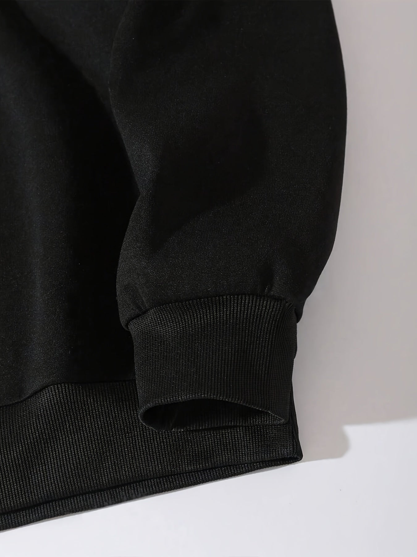 Solid Color Round Neck Sweatshirt and Sweatpants