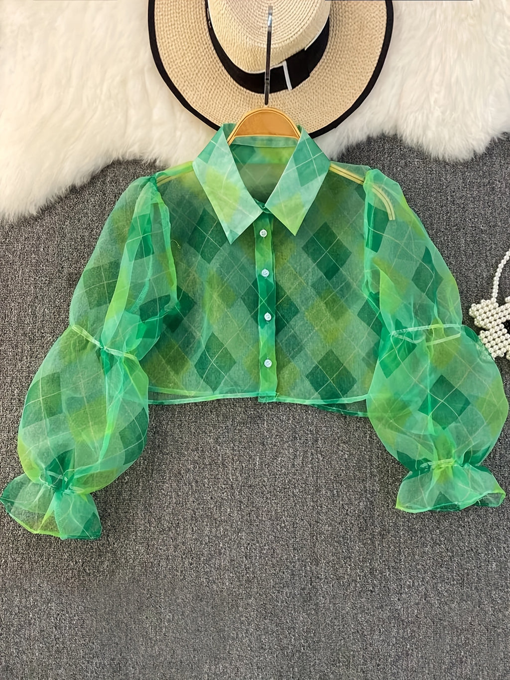 Lightweight Sheer Mesh Shirt