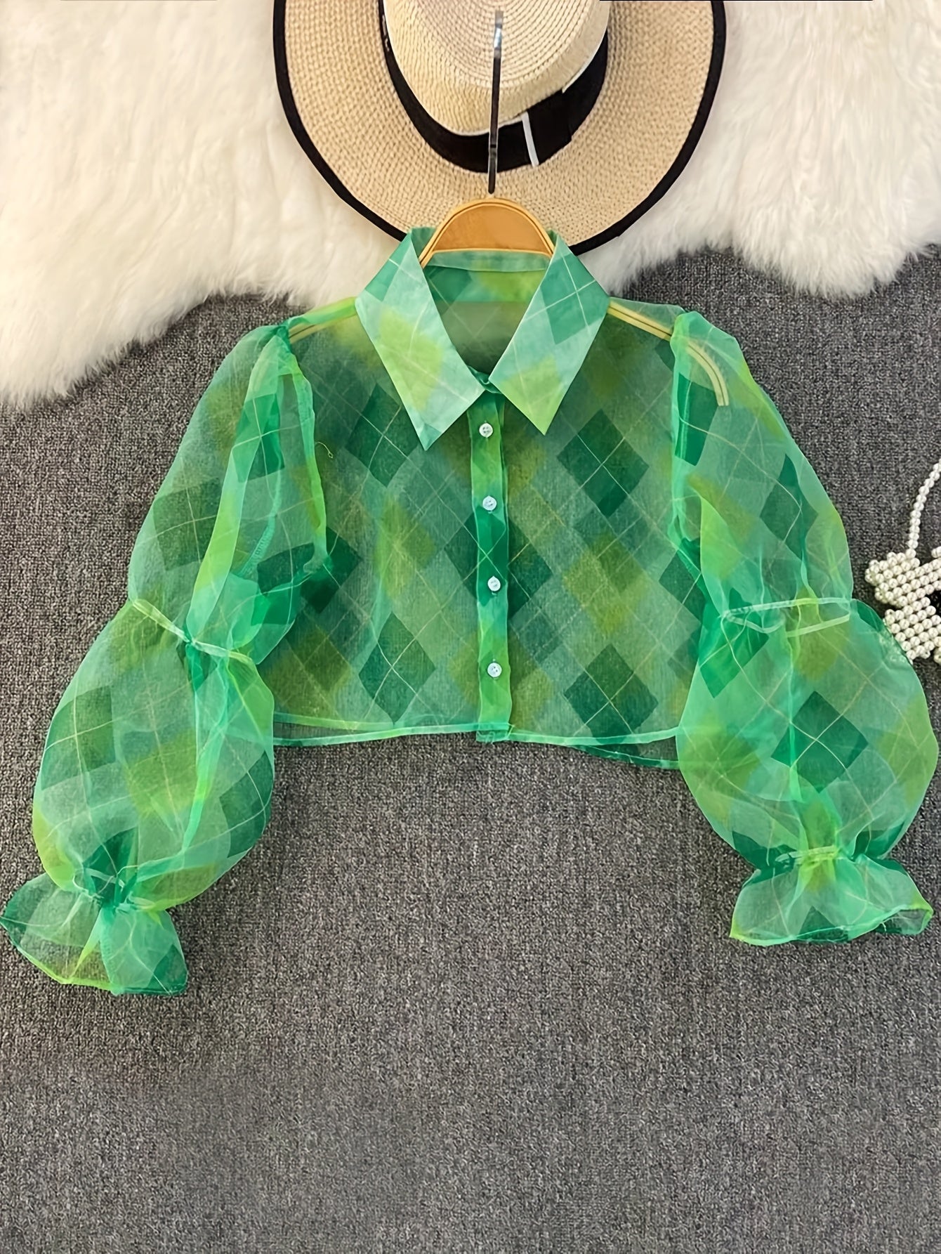 Lightweight Sheer Mesh Shirt