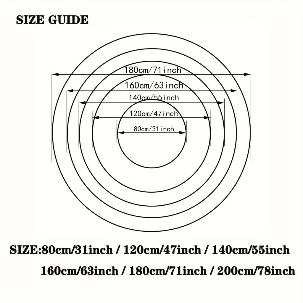 Pink Leopard Print Round Mat