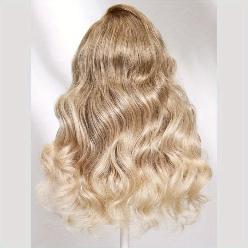 13x4 Sandy Blonde Ombre Loose Body Wave Lace Frontal Wig