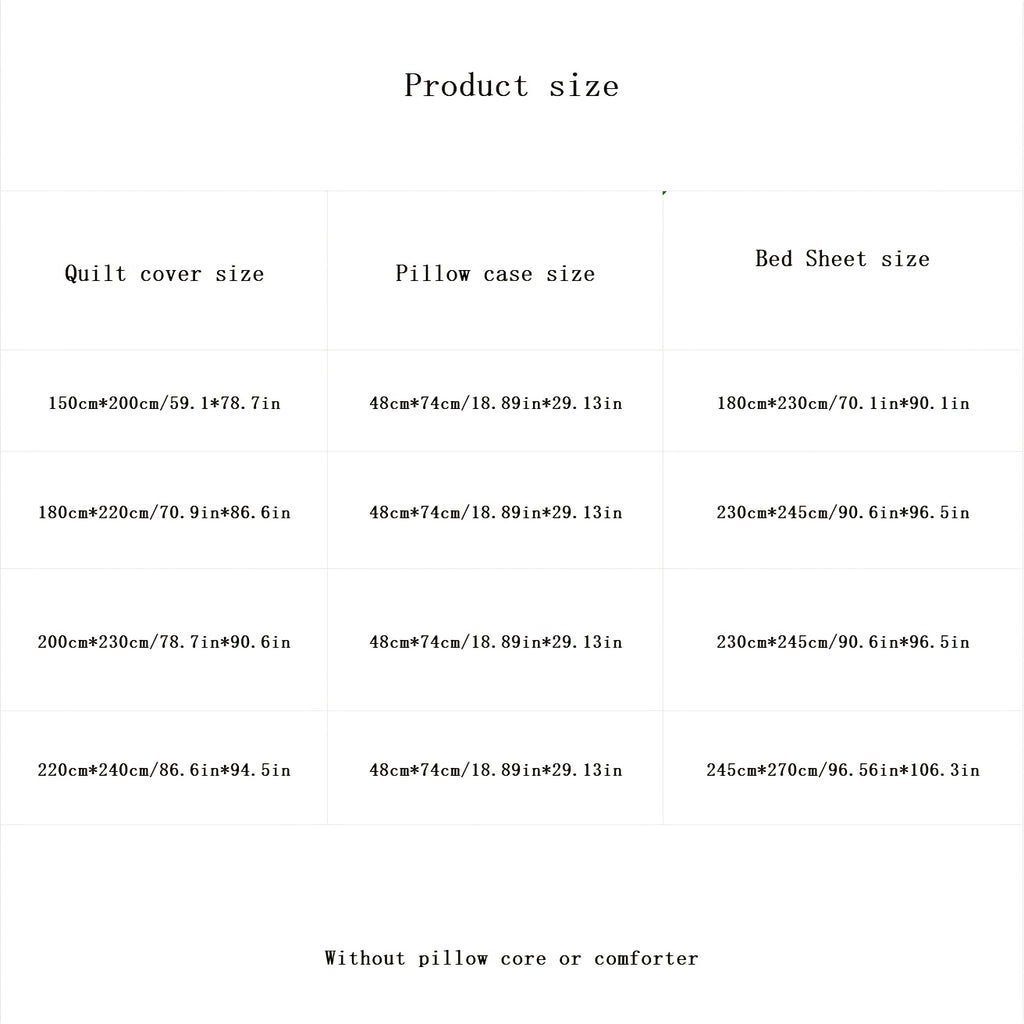 {4pcs} Polka Dot Soft Bedding Set