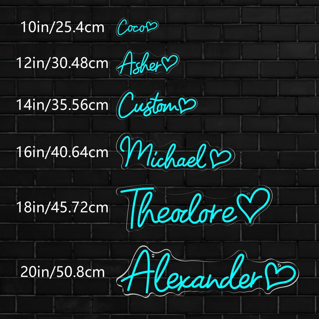 Customizable Neon Sign Wall Decor