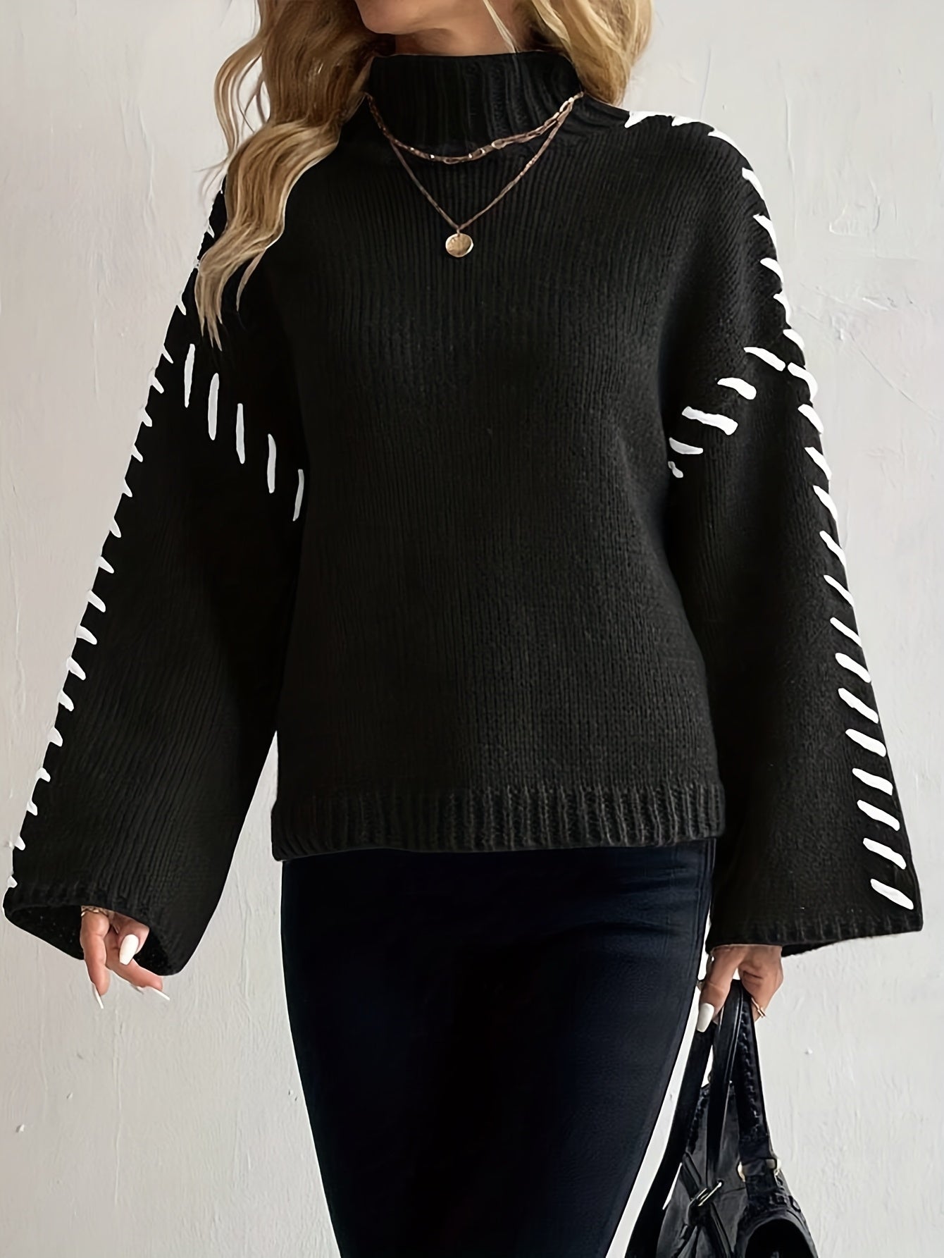 High Neck Sweater