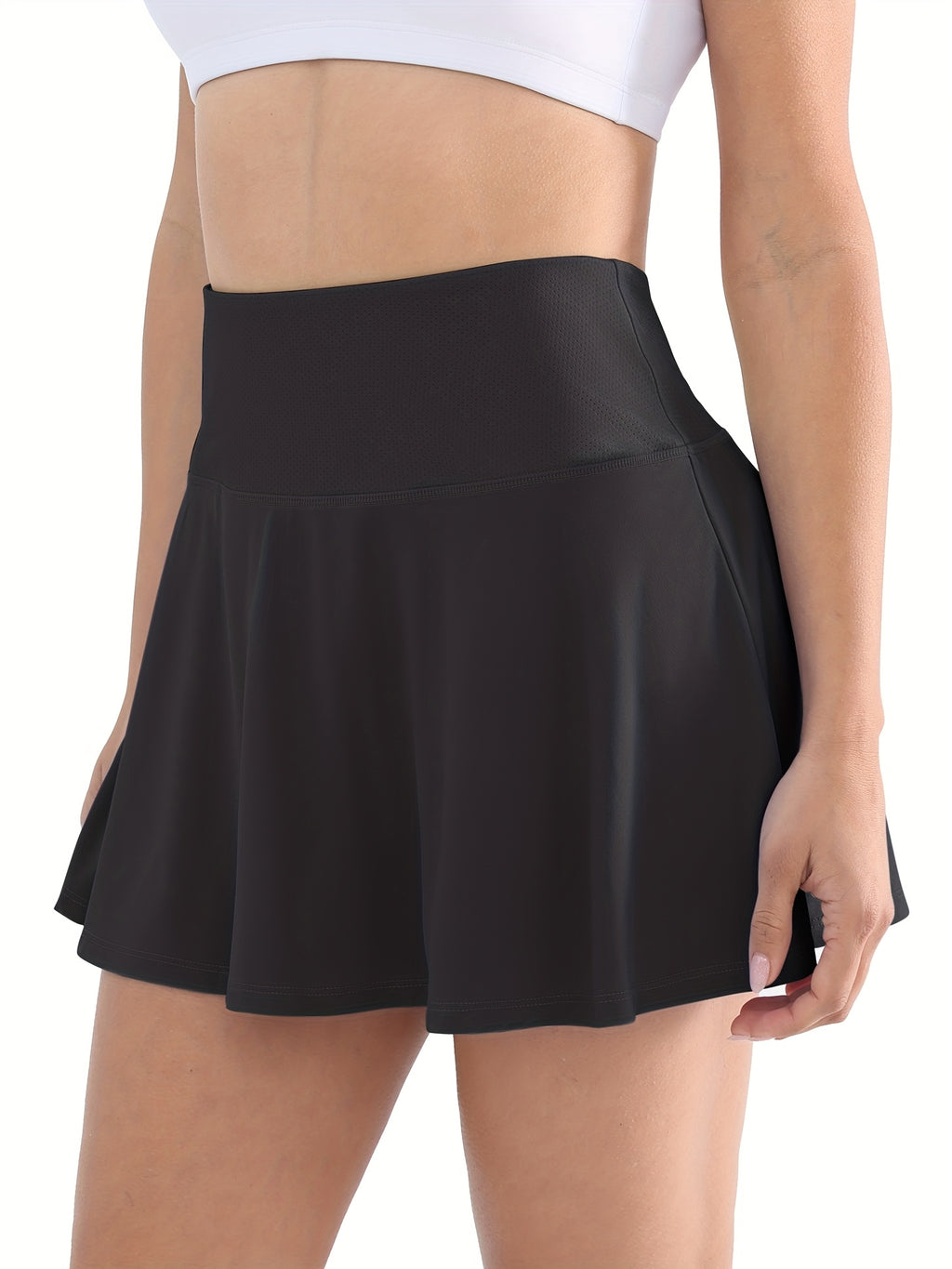 High-Waisted Athletic Skorts with 4 Pockets