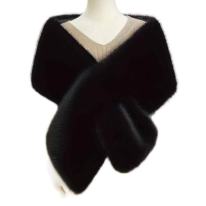 Faux Fur Capelet