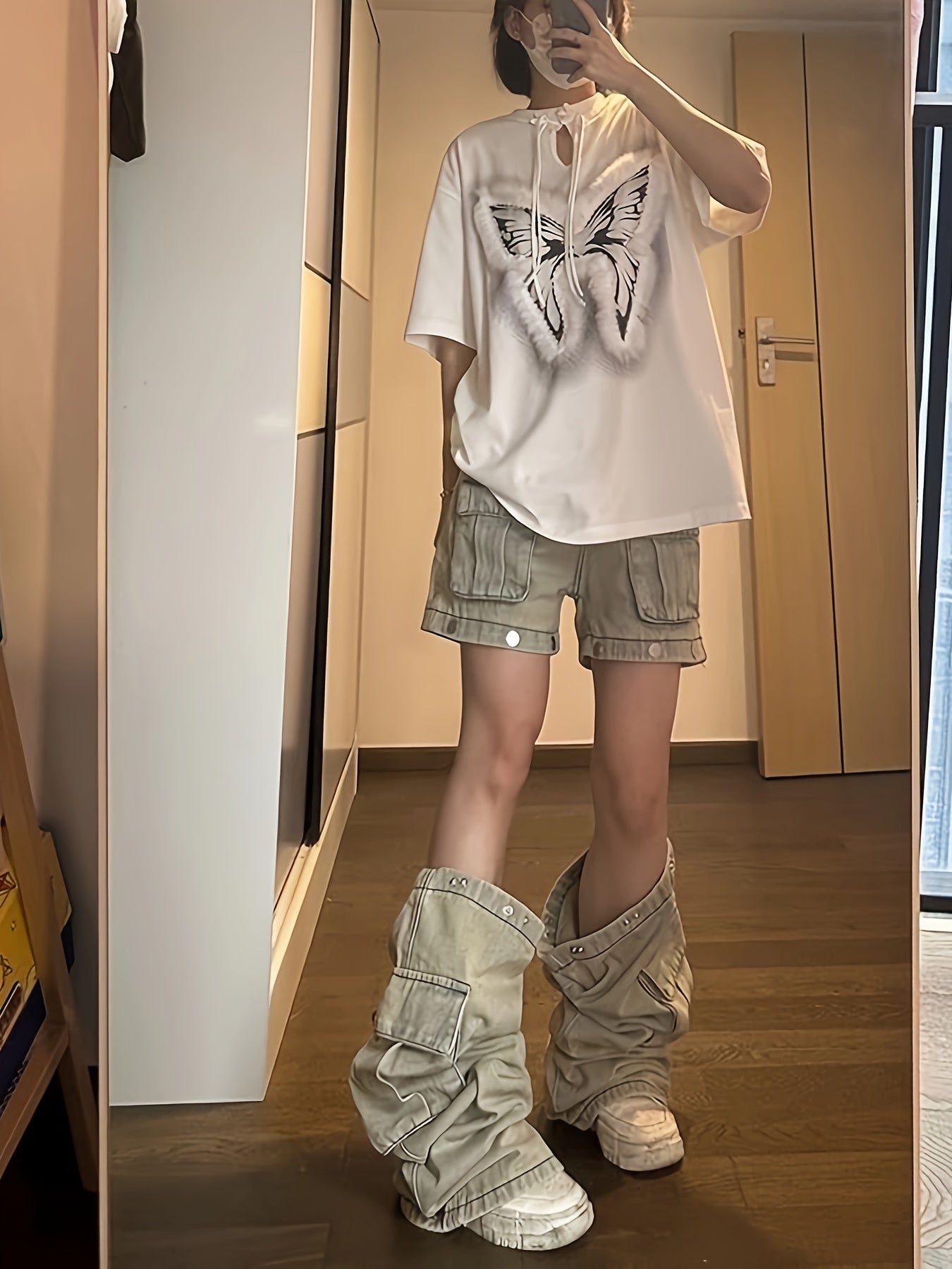 Detachable Cargo Jeans