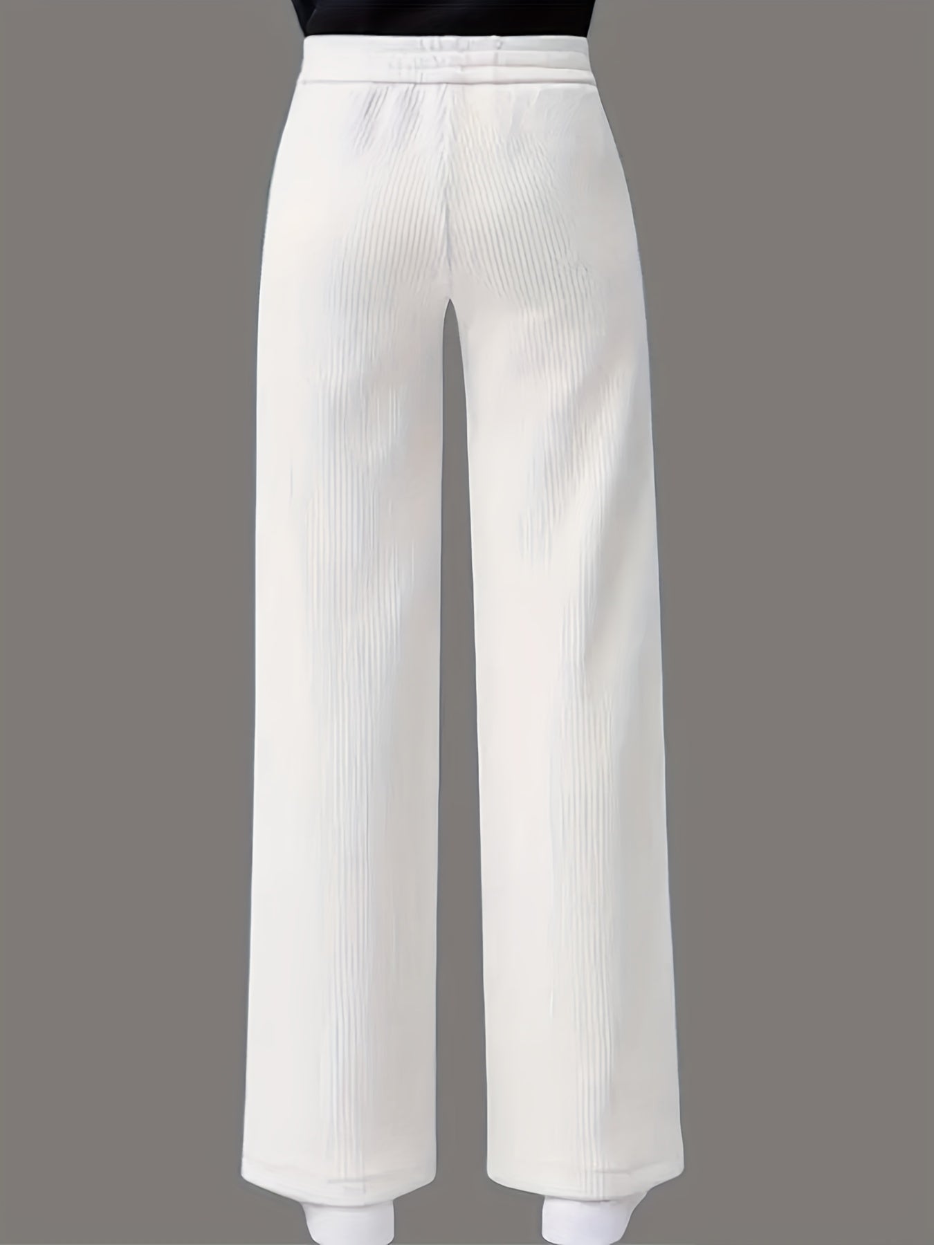 Lined Wide Leg Pants