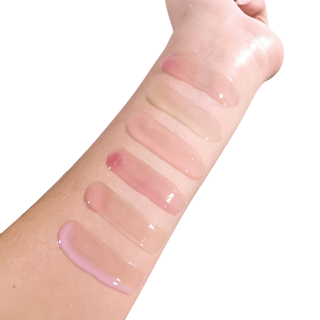 24pcs Fruit Flavored Moisturizing Lip Balm Set with Fruit Charm