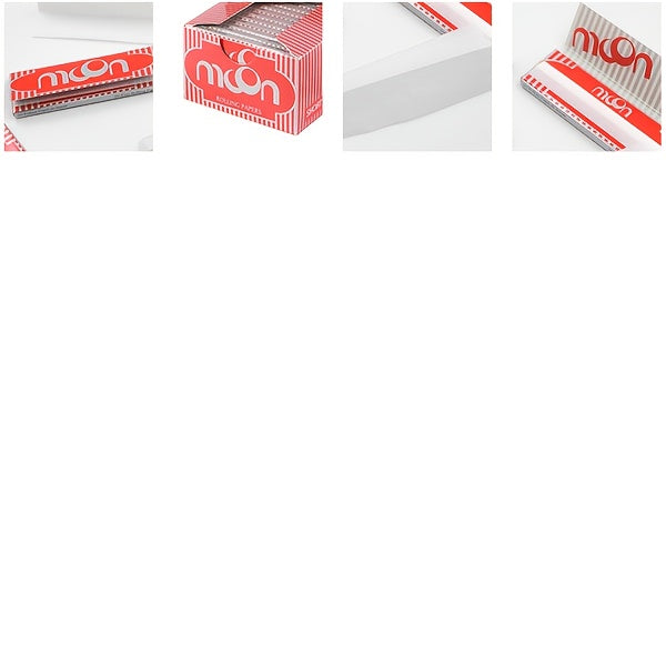 50-Pack MOON Rolling Papers - King Size (Large)