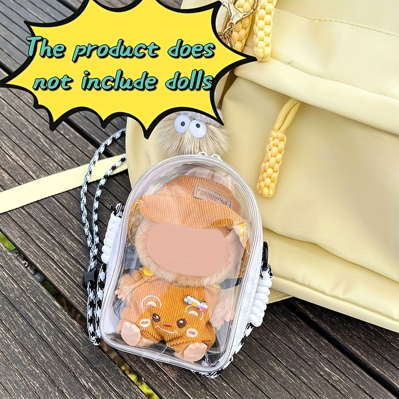 5.91-inch doll backpack, suitable for Labubu