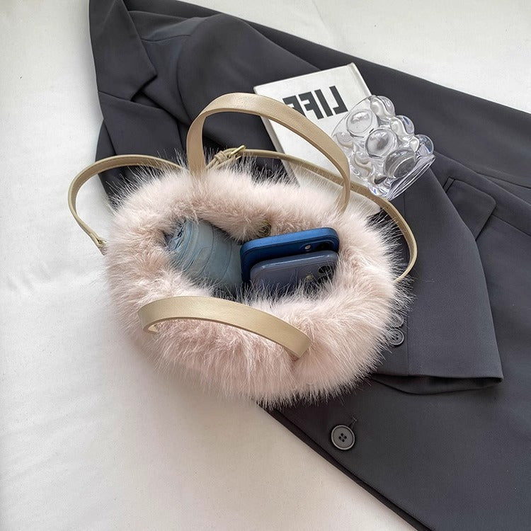 Plush Crossbody Bag