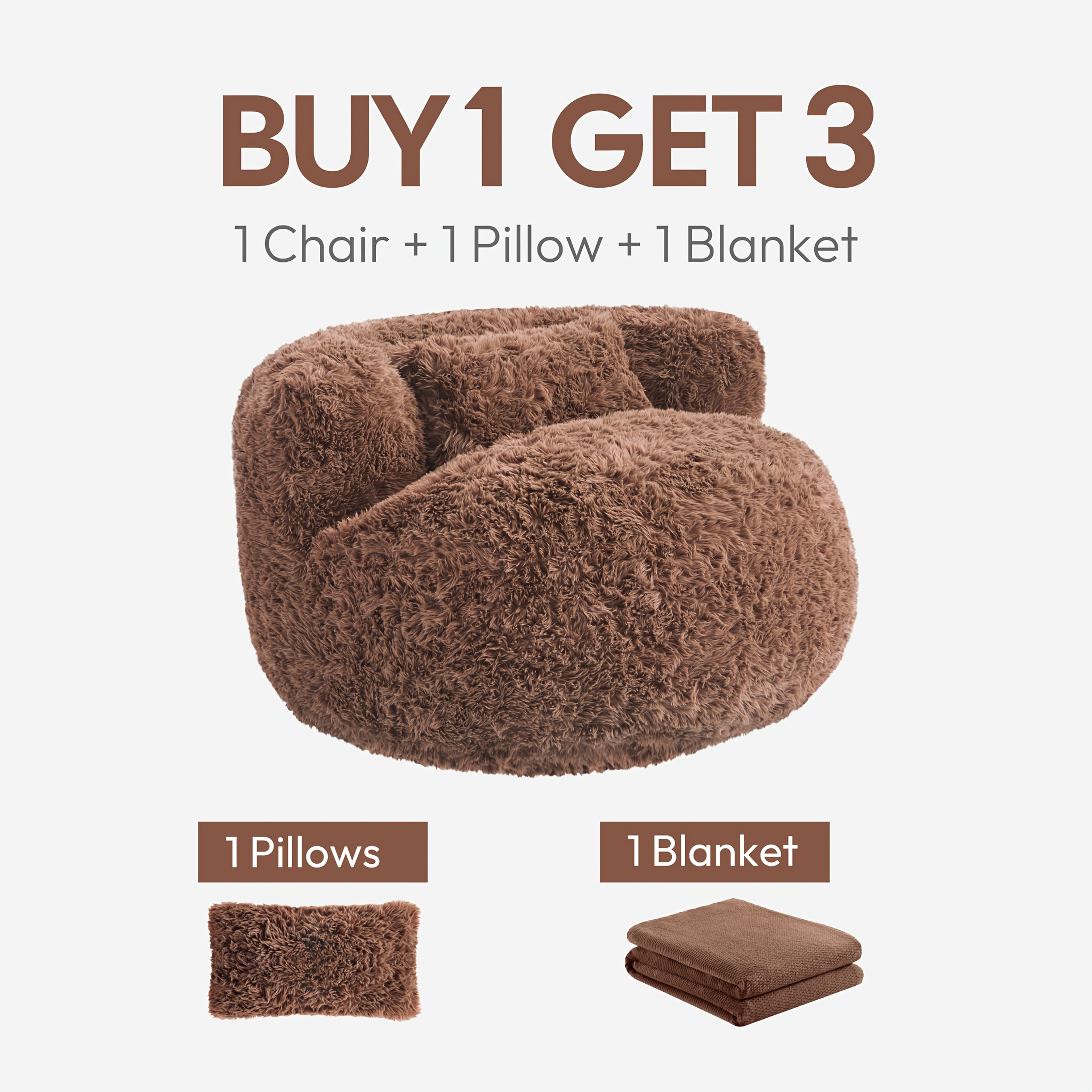 Fluffy Compression Sofa